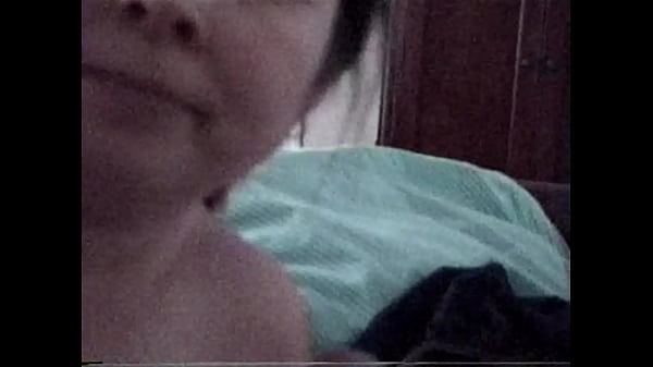 thumb busty brunette gives a cheeky blowjob until he cums in her mouth