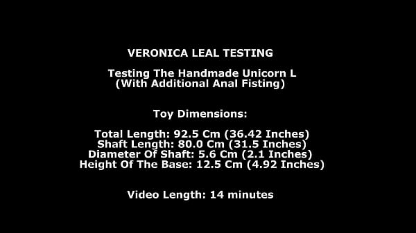 Veronica Leal Testing The Handmade Unicorn L (With Additional Anal Fisting) TWT380