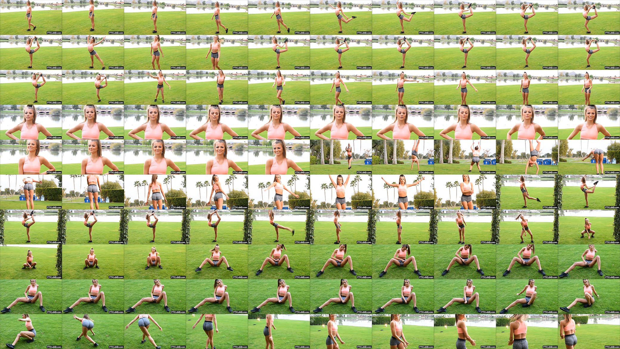 Gymnast flash pussy in public 预览图
