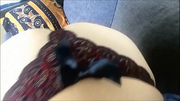 176 - Clothed Blue Cotton Dress & Satin Black Panties, French Slut, Lingerie, Fuck, Doggystyle