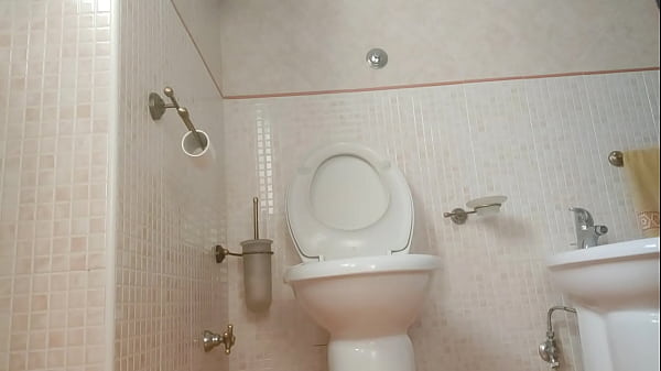 in my bathroom and full of air