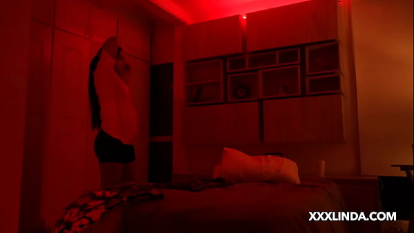 Download Video - Linda Houston starts to dance in full red light