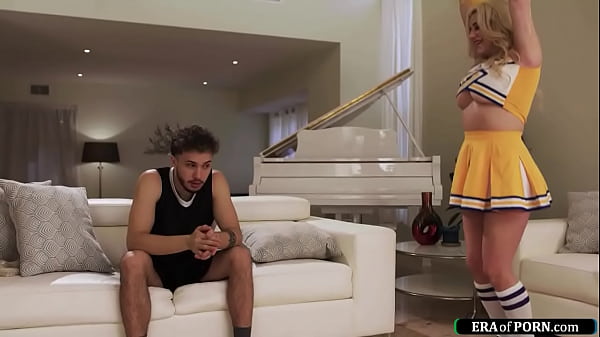 EraOfPorn.com - Curvy stepmom cheers stepson up with sex
