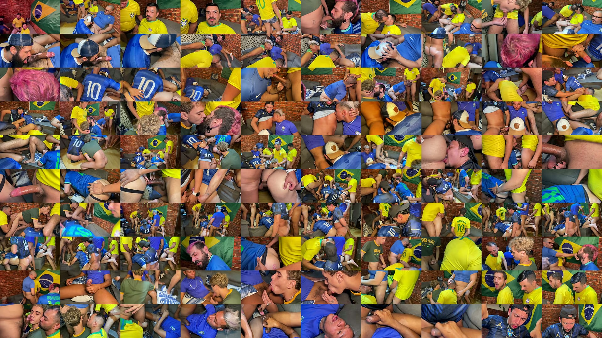 TORCEDORES DA COPA DO BRASIL SE ENCONTRARAM PARA ASSISTIR AO JOGO MAS... BATEU O TESAO DE MACHO UM OLHANDO A PICONA DO OUTRO E VIROU UMA PUTA ORGIA E SURUBA COMEU SOLTA! 预览图