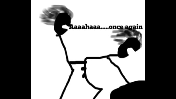 Stick figure fucking hard