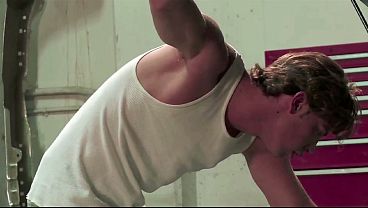 Horny Blonde With Big Tits Gets Banged And Face Fucked By Her Mechanic