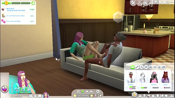 thorne bailey fuck on the bed with little sluth