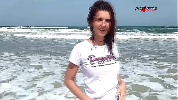 she got naked in public on the beach