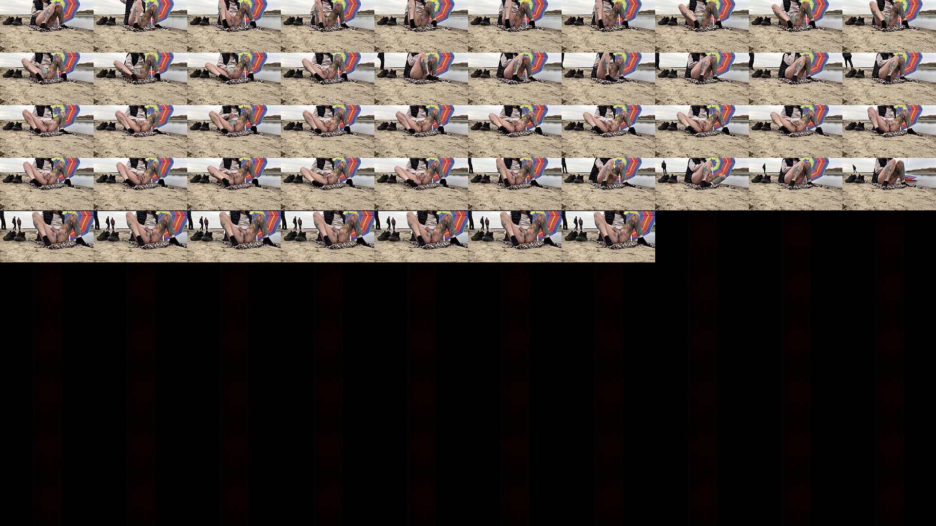 Masturbation on the beach went wrong 预览图
