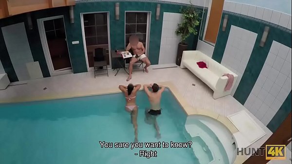 HUNT4K. Poor cuckold should watch how rich guy owns his girlfriend