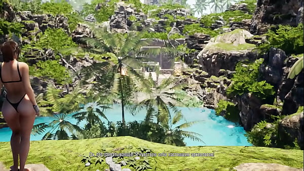The statue's penis suddenly awakened and Lara Croft needs to service it. Hardcore Hentai