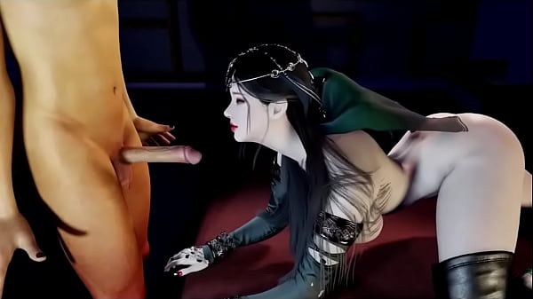 Curved in Code: The 3D Siren - 3D Animation Hentai