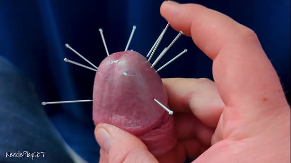 Download Video - Ruined Orgasm with Cock Skewering - Extreme CBT&comma; Acupuncture Through Glans&comma; Edging & Cock Tease