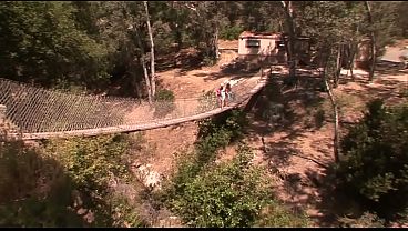 Blonde Teen Nora Skyy In Interracial Outdoor Fuck Scene