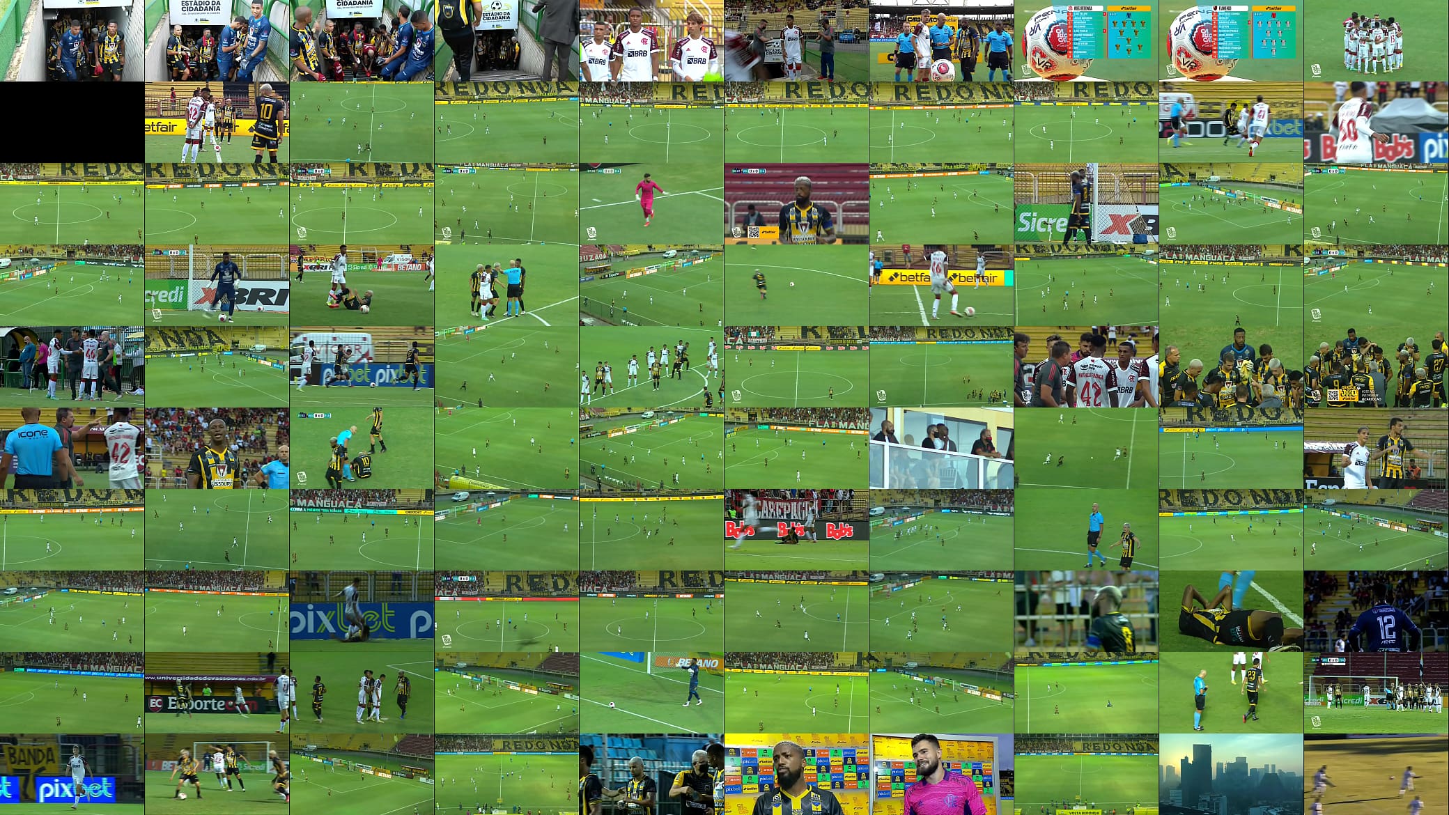 Campeonato Carioca 2022 (2&deg; Rodada) 1&deg; tempo -Volta Redonda  0 x 0 Flamengo 29/01/2022 预览图