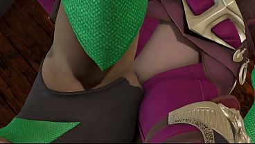 Kitana x Mileena - 3D Lesbian Porn