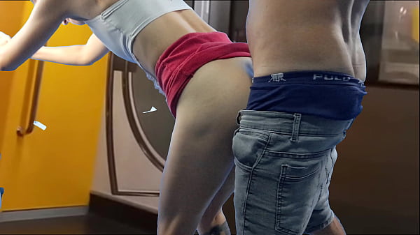 Student lets stranger rub his ass from behind in public