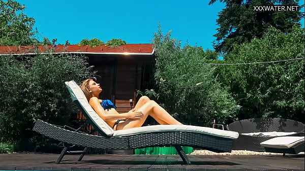 Download Video - Bonnie sexy tight petite brunette pornstar swimming