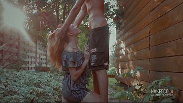 Hope nobody saw her on her knees, deepthroating my cock - 4K