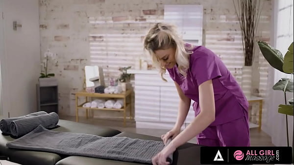 Download Video - ALL GIRL MASSAGE - Threesome Fun Between Two Sexy Masseuse And A Horny Client