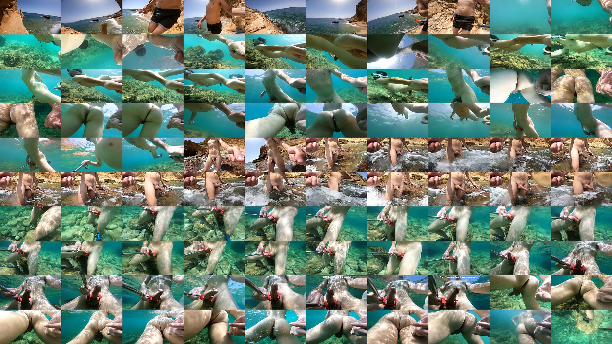 How I scream! Cumming with my selfie stick while snorkeling made me moan screaming like never before 预览图