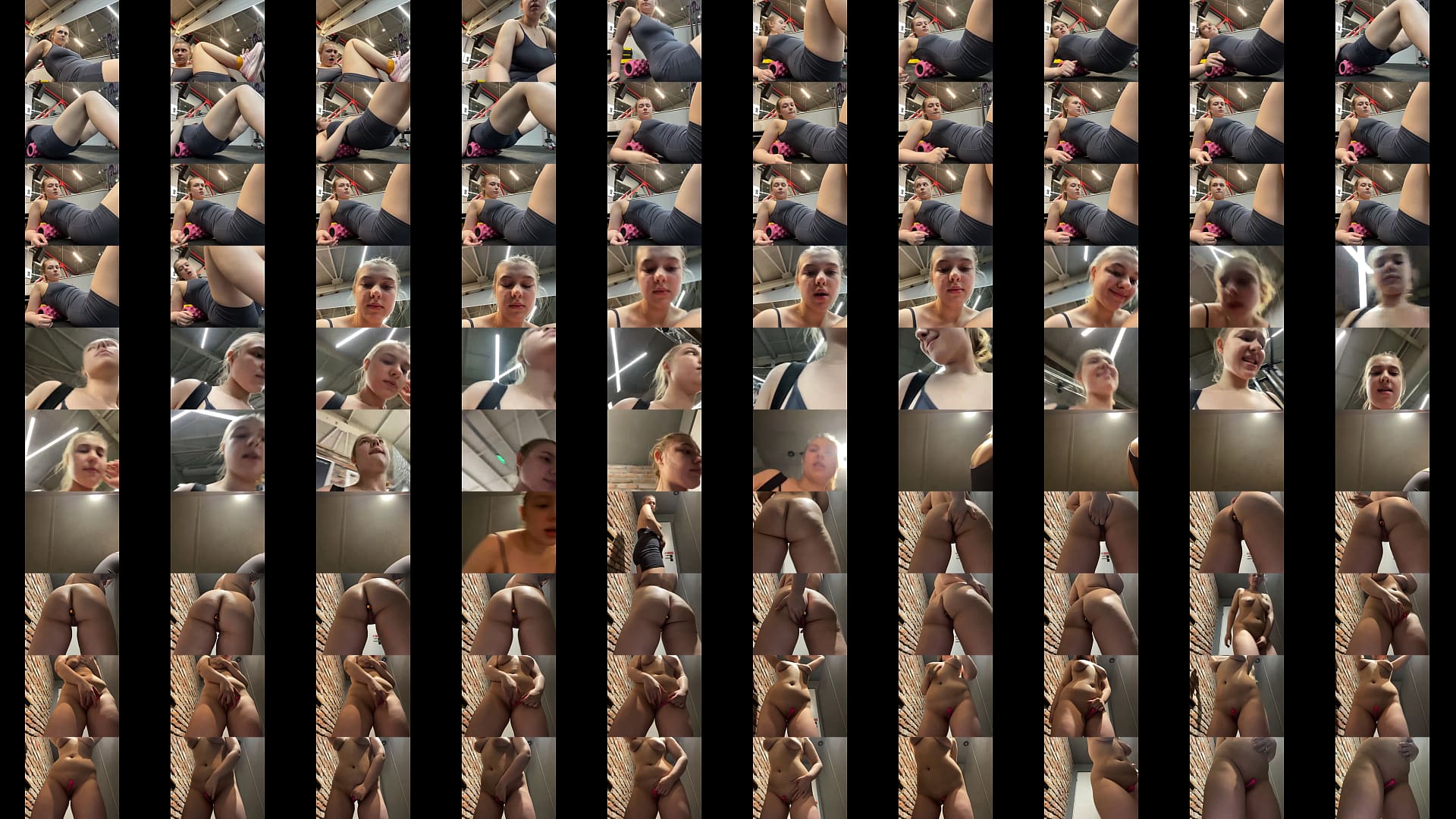 I love Masturbate even the gym 预览图