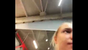 I love Masturbate even the gym