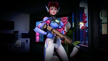 D.va animation 3d Porn