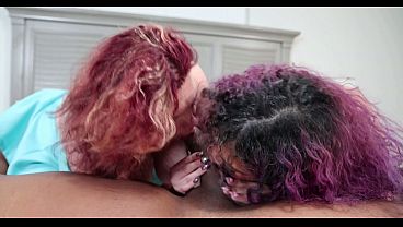 SEXY LATINA MILF ANITA VALENTINA AND LEGENDARY BIG BOOB WIFE AMBER FOXXX TAG TEAM BBC
