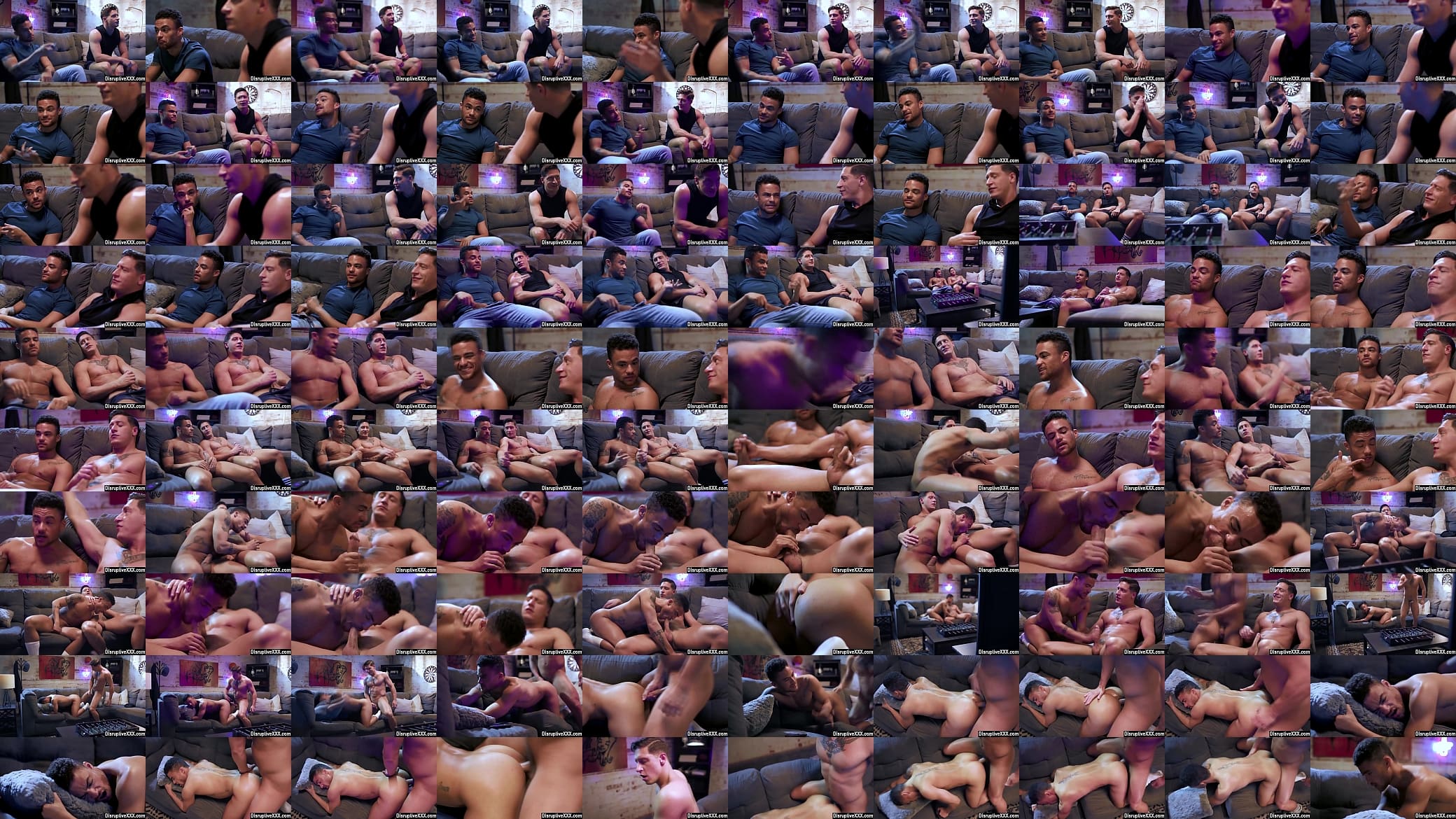 Straight guys masturbate together then fuck 预览图