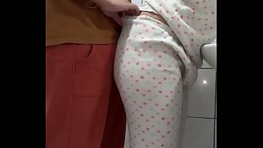 Quickie in the bathroom