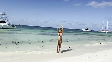 Monika Fox Freedom Public Outdoor Adventures, Dildo Fucking On Yacht & Blowjob For Captain