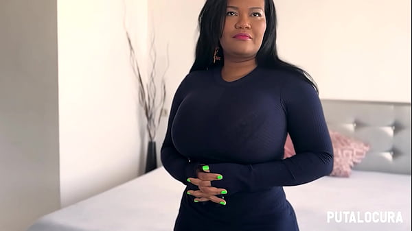 PutaLocura - The MILF with powerful curves Jenny Dominique is caught by Torbe