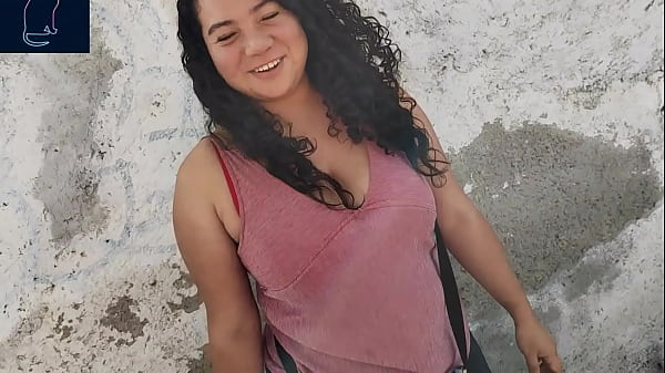 I meet my neighbor on the street, she is so beautiful that I do a photo session for her, we end up fucking