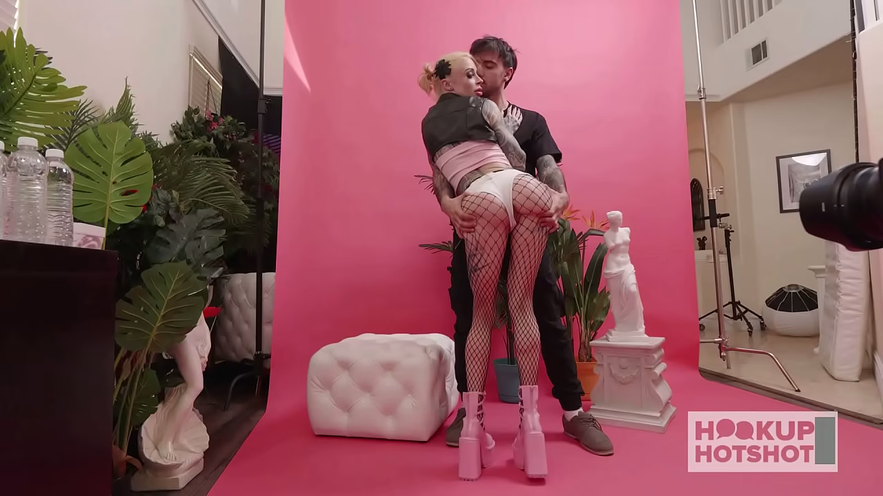 Inked Sasha Beart Shows Off Gaping Holes In Lingerie Try-On! BTS