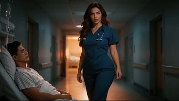Beautiful Latina nurse is fucked by her patient without mercy - IA Porn - Beautiful Latina nurse is fucked by her patient without mercy
