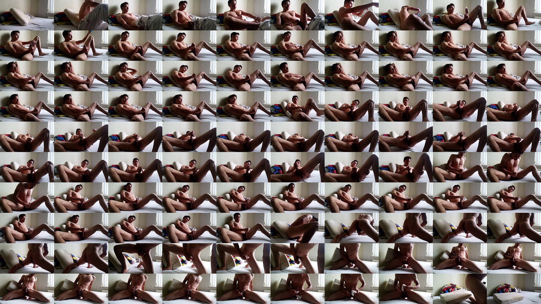 Straight teen boy jerking off 预览图