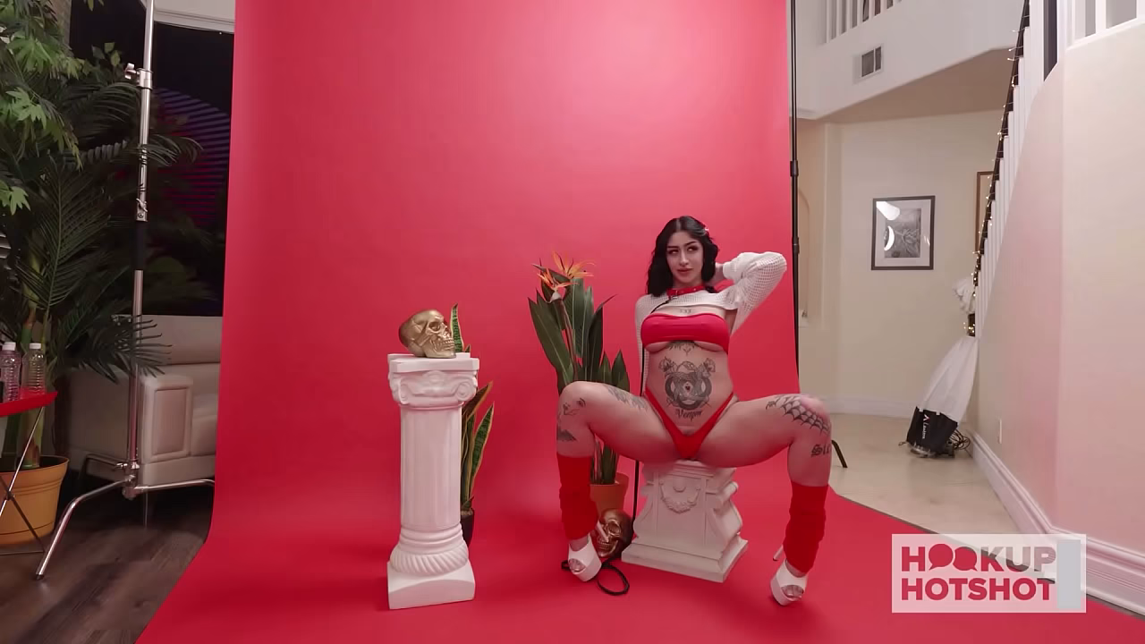 BTS - Big-Boobed Brunette Luna Baby Hooks Up With Bryan Gozzling!