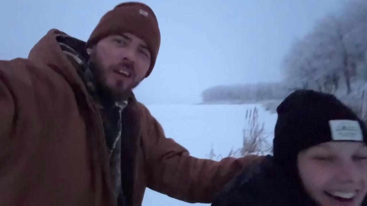 Almost Caught Fucking Outside Then Warming Him Up with My Dripping Pussy