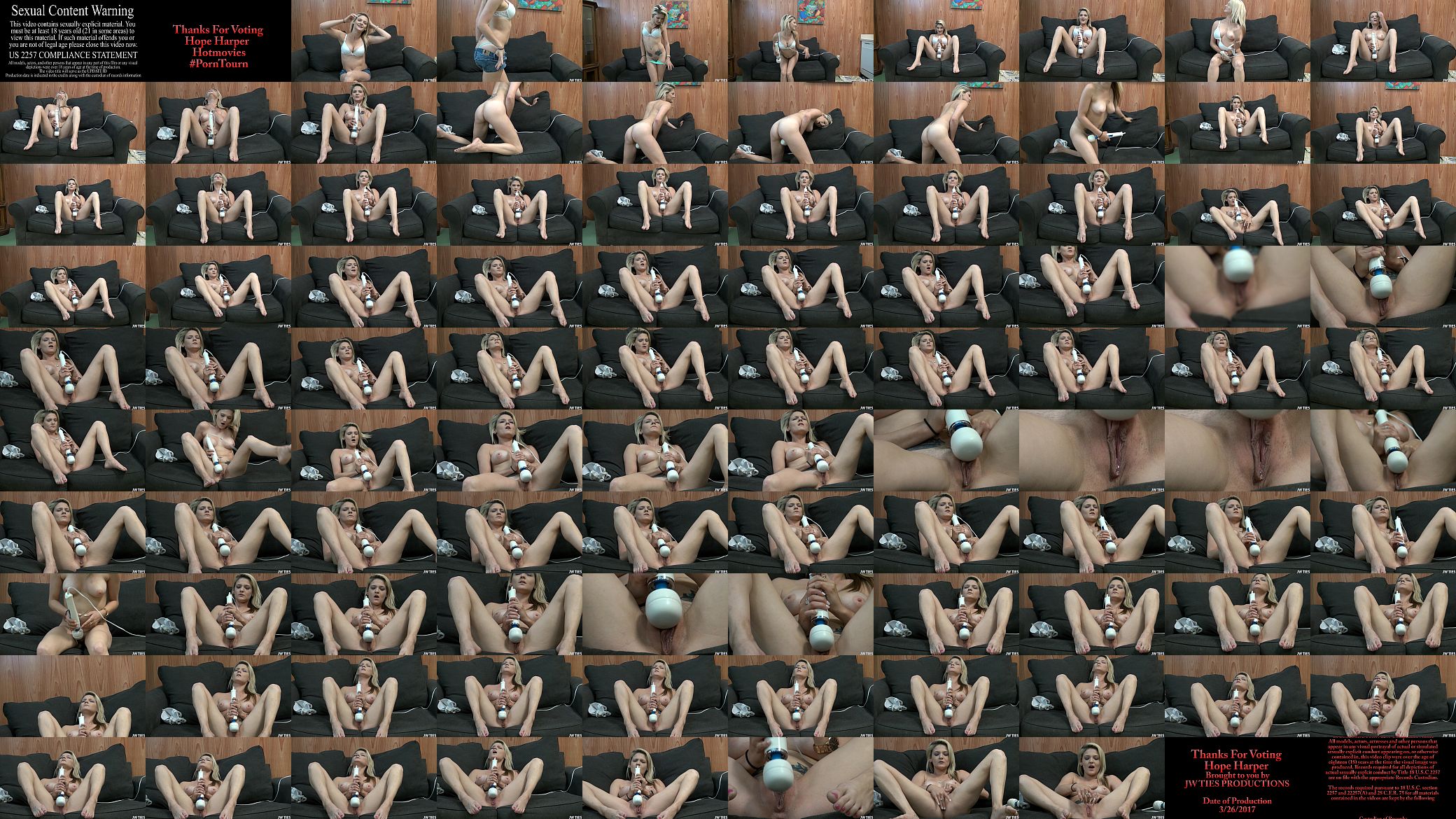 Thanks For Voting Hope Harper #PornTourn HD 预览图