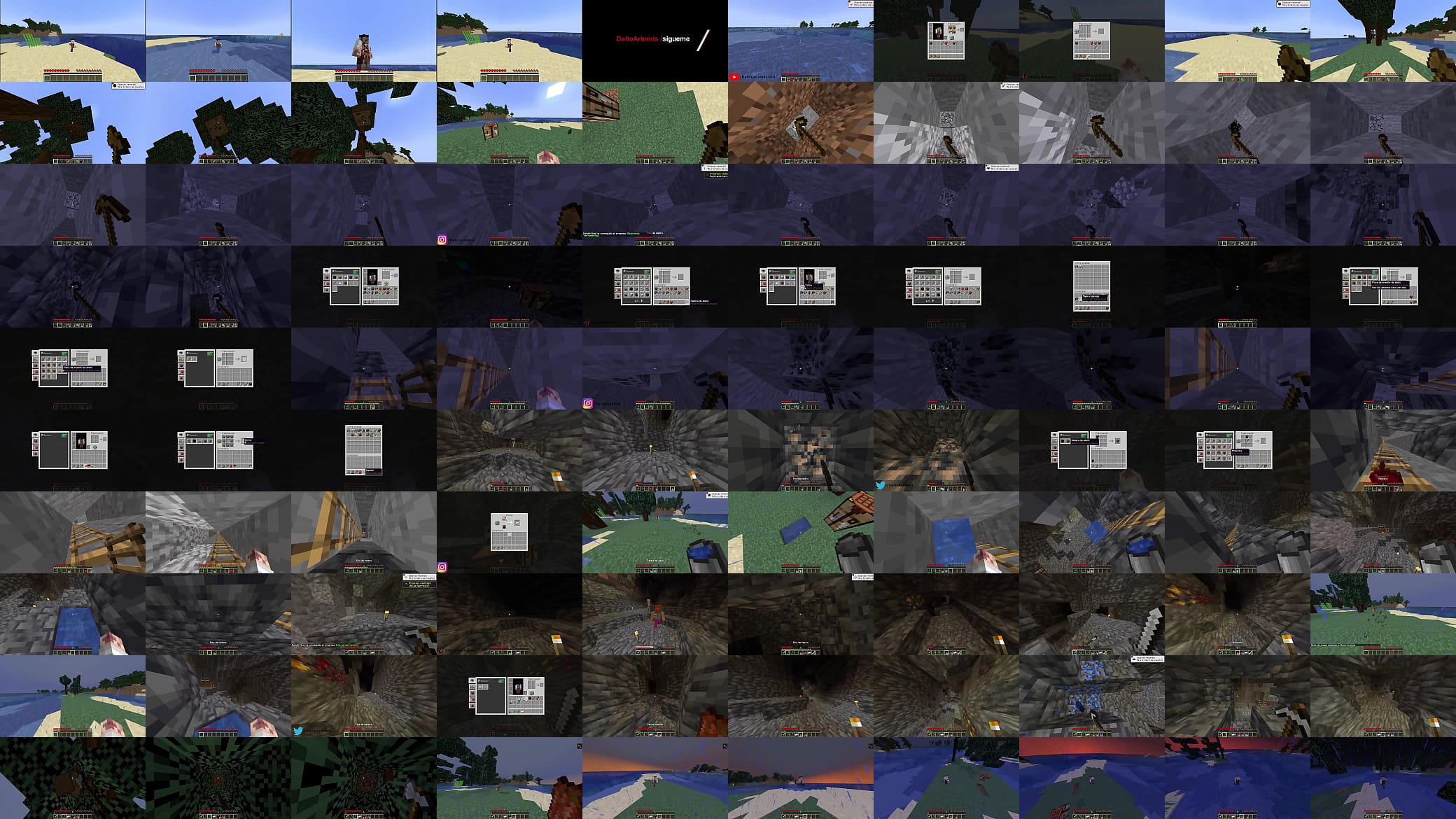 Como Sobrevivir a la Primera Noche en Minecraft 预览图