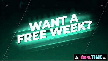 ANALTIME.XXX - Cute Girl Alexa Flexy Fulfills Her Wildest Fantasy With An Intense Double Penetration