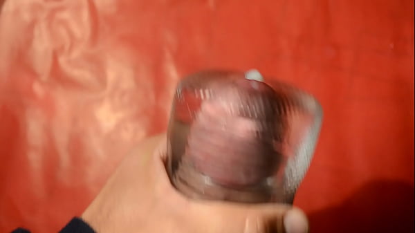 Paja y leche con fleshlight