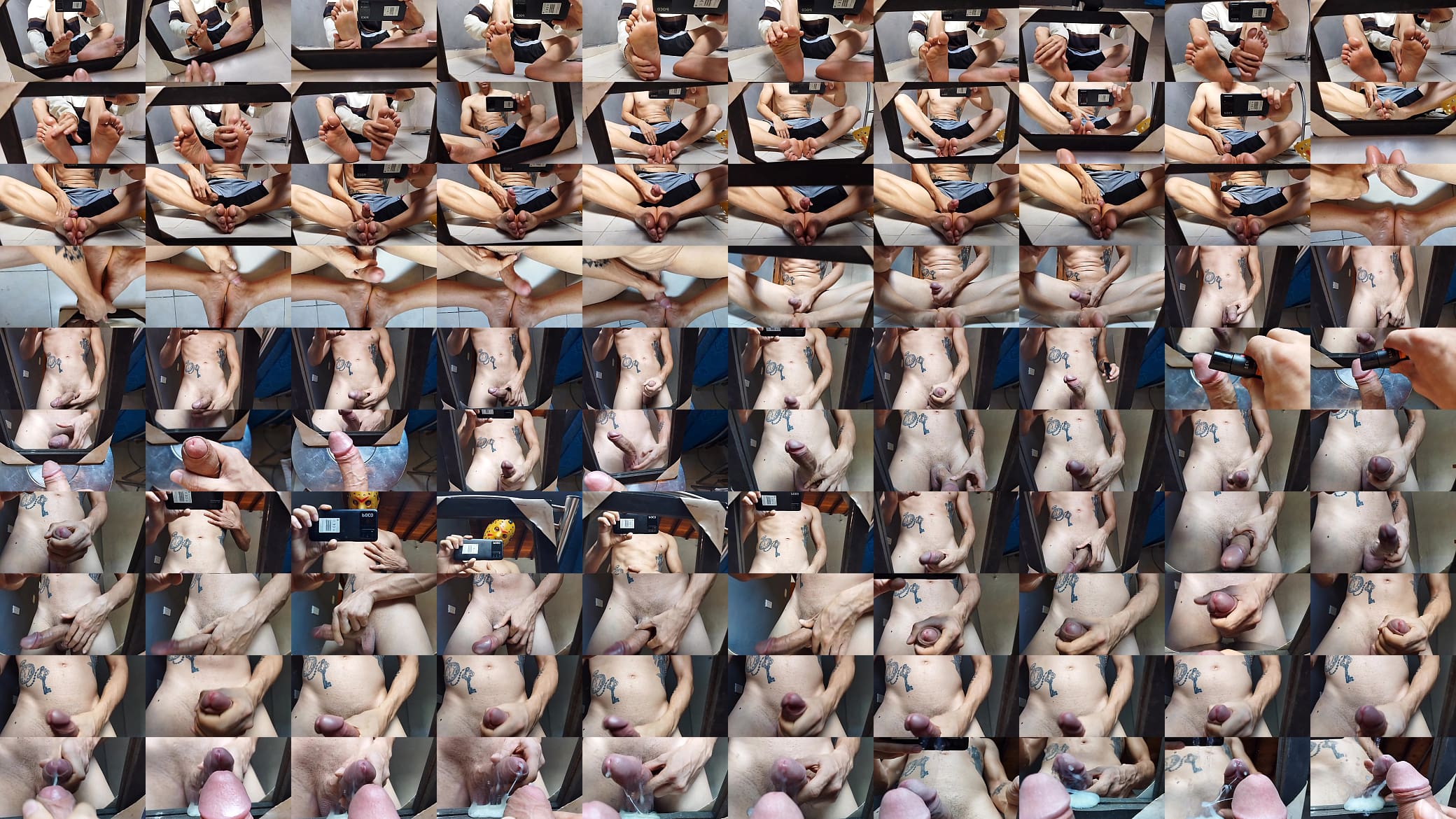 Me gusta verme en el espejo mientras me masturbo 预览图