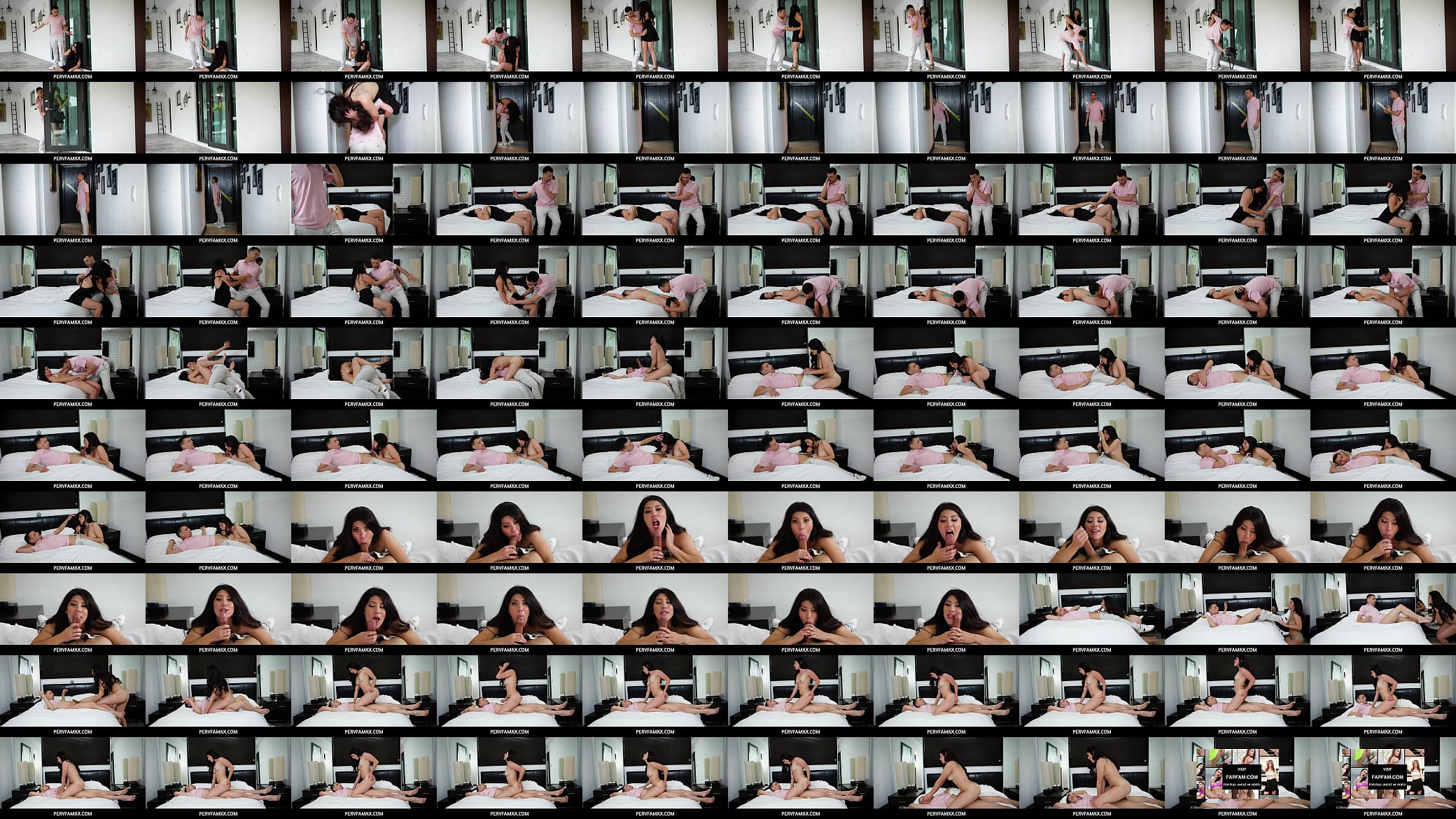 PervFamXX  -  Stepmom Kourtney Kai is horny and craving some good dick and gets to fuck her stepson 预览图