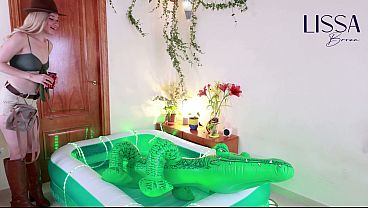 Lissa Brown is a safari explorer, crocodile inflatable dominating and piss