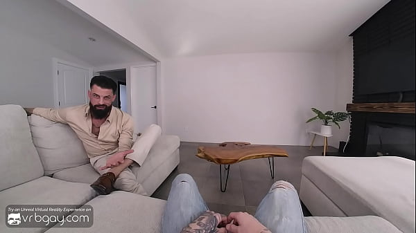 Download Video - VRB Gay Bareback super date with hairy bear Alpha Wolfe VR Porn