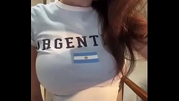 My stepmom allowed me to look at her big tits
