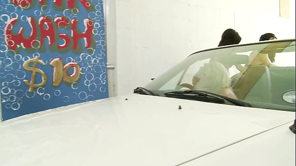 She's going to bend over, giving you an upskirt of her firm, round butt as he slides his...