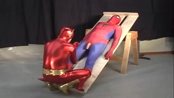 1025 super hero sex with fetish clotheds